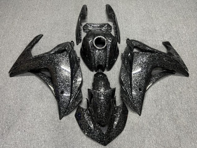 Purchase 2015-2018 Glossy Forged Carbon Fiber Style Yamaha R3/R25 Motorcycle Fairings UK