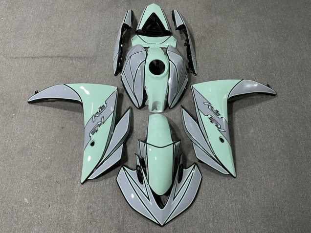 Purchase 2015-2018 Mint Green Grey Yamaha R3/R25 Motorcycle Fairings UK