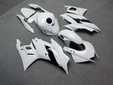 Purchase 2019-2021 Glossy White with Black Yamaha R3/R25 Motorcycle Fairings UK