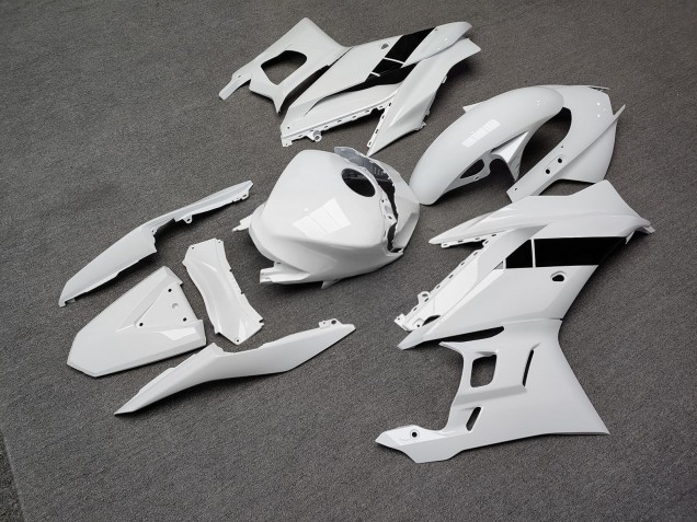 Purchase 2019-2021 Glossy White with Black Yamaha R3/R25 Motorcycle Fairings UK