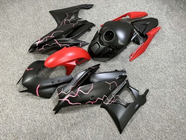 Purchase 2019-2021 Matte Black Red Lightnings Yamaha R3/R25 Motorcycle Fairings UK