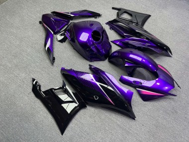 Purchase 2019-2021 Glossy Purple Black Yamaha R3/R25 Motorcycle Fairings UK