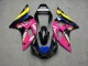 Purchase 1998-2002 Glossy Black Pink Yellow Shark Yamaha R6 Motorcycle Fairings UK