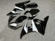 Purchase 2003-2004 Glossy Black White Yamaha R6 Motorcycle Fairings UK