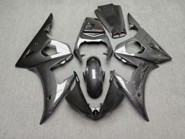 Purchase 2003-2004 Glossy Carbon Fiber Style Yamaha R6 Motorcycle Fairings UK