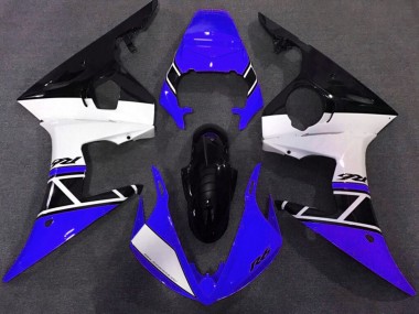 Purchase 2003-2004 Blue White Black Yamaha R6 Motorcycle Fairings UK