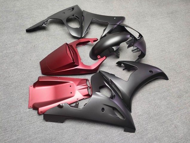Purchase 2005 Matte Silver & Red Yamaha R6 Motorcycle Fairings UK