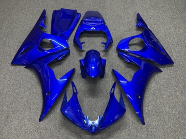 Purchase 2005 Glossy Blue Yamaha R6 Motorcycle Fairings UK