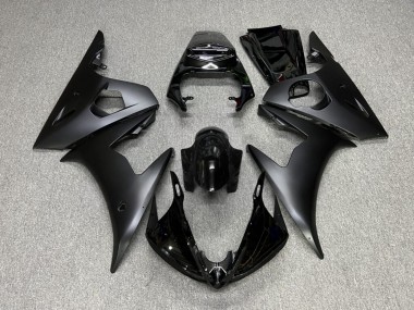 Purchase 2005 Matte Glossy Black Yamaha R6 Motorcycle Fairings UK