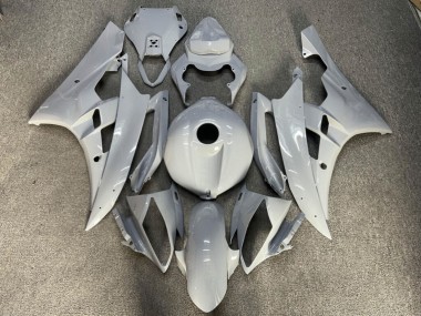 Purchase 2006-2007 Glossy Nardo Grey Yamaha R6 Motorcycle Fairings UK