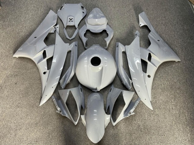 Purchase 2006-2007 Glossy Nardo Grey Yamaha R6 Motorcycle Fairings UK
