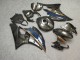 Purchase 2006-2007 Glossy Carbon Fiber Style Midnight Blue Orange Yamaha R6 Motorcycle Fairings UK