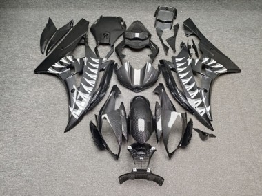 Purchase 2006-2007 Glossy Carbon Fiber Style Shark Yamaha R6 Motorcycle Fairings UK