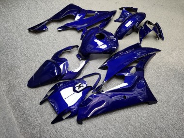 Purchase 2006-2007 Glossy Blue Carbon Fiber Style Yamaha R6 Motorcycle Fairings UK