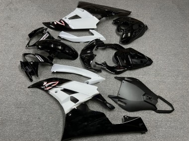 Purchase 2006-2007 Glossy Black White Yamaha R6 Motorcycle Fairings UK
