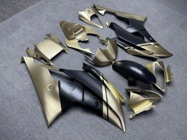 Purchase 2008-2016 Matte Gold & Black Yamaha R6 Motorcycle Fairings UK