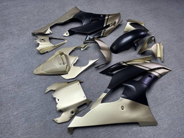 Purchase 2008-2016 Matte Gold & Black Yamaha R6 Motorcycle Fairings UK
