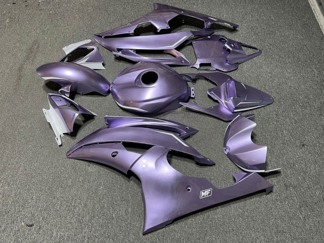 Purchase 2008-2016 Glossy Lilac with White Yamaha R6 Motorcycle Fairings UK