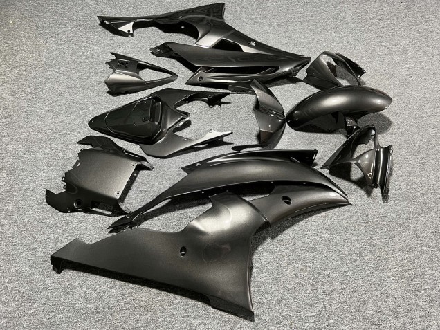 Purchase 2008-2016 Glossy Metallic Black Yamaha R6 Motorcycle Fairings UK