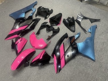 Purchase 2008-2016 Pink Black Light Blue Yamaha R6 Motorcycle Fairings UK