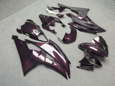 Purchase 2008-2016 Glossy Crimson Black Yamaha R6 Motorcycle Fairings UK