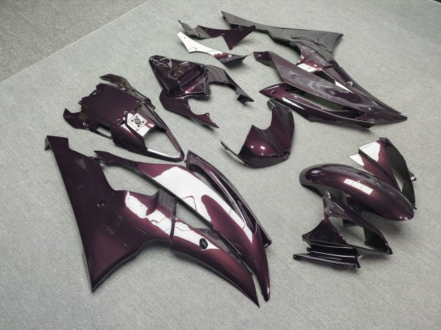 Purchase 2008-2016 Glossy Crimson Black Yamaha R6 Motorcycle Fairings UK