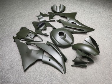 Purchase 2008-2016 Matte Army Green Yamaha R6 Motorcycle Fairings UK