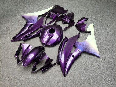 Purchase 2008-2016 Glossy Purple To White Fade Chameleon Yamaha R6 Motorcycle Fairings UK