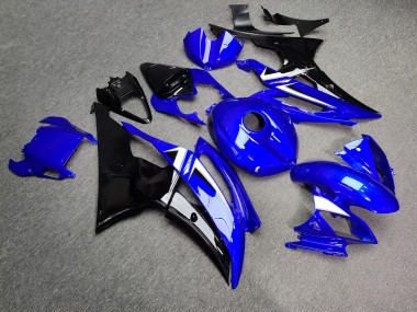 Purchase 2008-2016 Glossy Deep Blue Black White Yamaha R6 Motorcycle Fairings UK