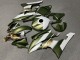 Purchase 2008-2016 Matte Green White Gold Yamaha R6 Motorcycle Fairings UK