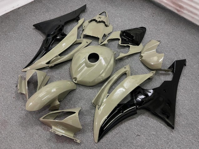 Purchase 2008-2016 Desert Tan Black Yamaha R6 Motorcycle Fairings UK