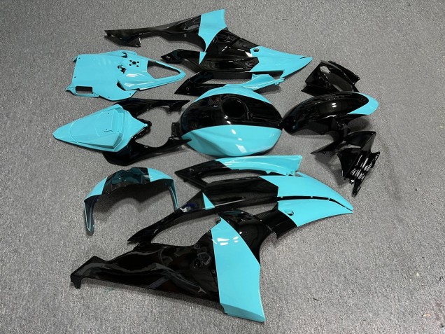 Purchase 2008-2016 Glossy Aqua Black Yamaha R6 Motorcycle Fairings UK
