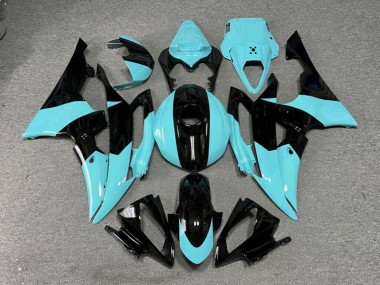 Purchase 2008-2016 Glossy Aqua Black Yamaha R6 Motorcycle Fairings UK