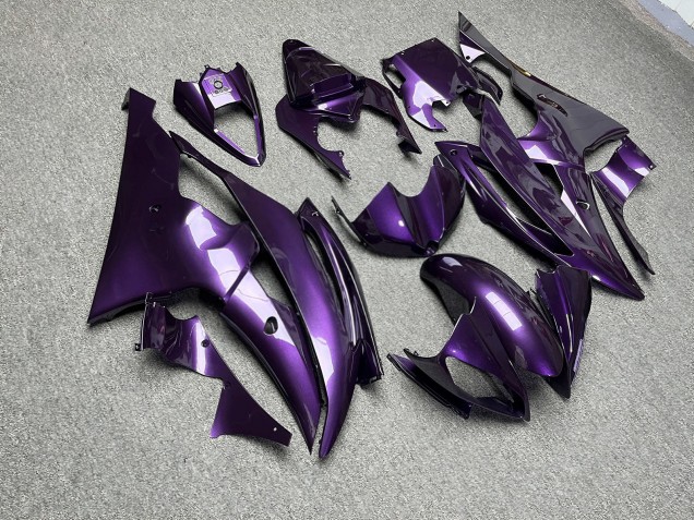 Purchase 2008-2016 Glossy Dark Purple Yamaha R6 Motorcycle Fairings UK
