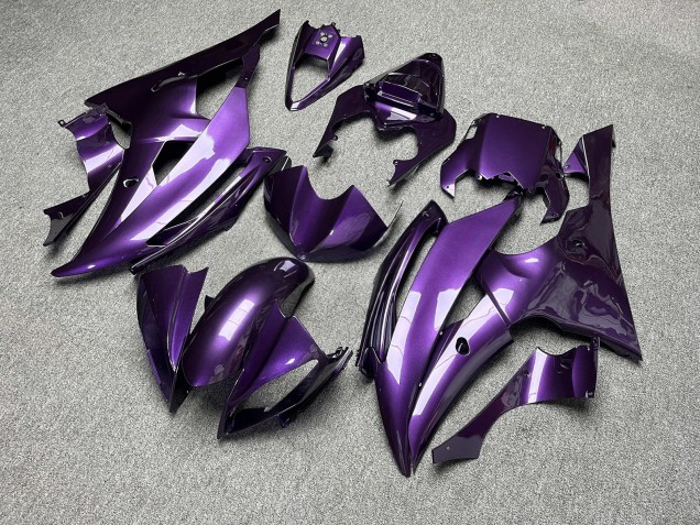 Purchase 2008-2016 Glossy Dark Purple Yamaha R6 Motorcycle Fairings UK