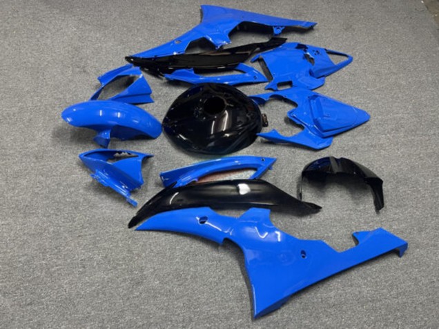Purchase 2008-2016 Glossy Blue Black Yamaha R6 Motorcycle Fairings UK