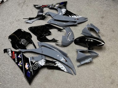Purchase 2008-2016 Grey White Shark Yamaha R6 Motorcycle Fairings UK