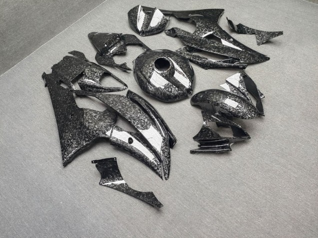 Purchase 2008-2016 Glossy Forged Carbon Fiber Style Yamaha R6 Motorcycle Fairings UK