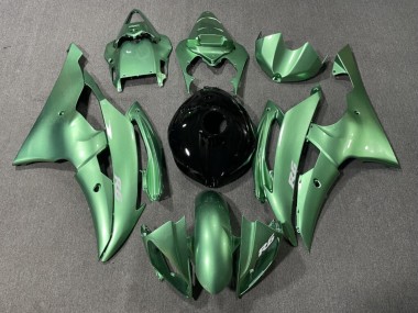 Purchase 2008-2016 Glossy Seafoam Green Black Yamaha R6 Motorcycle Fairings UK