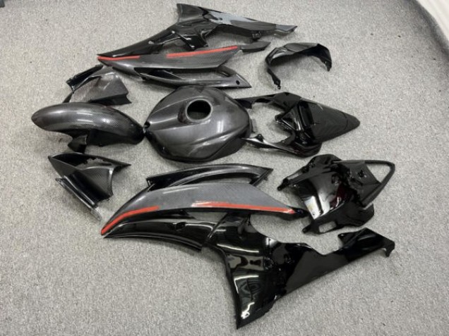 Purchase 2008-2016 Carbon Fiber Style Red Yamaha R6 Motorcycle Fairings UK