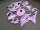 Purchase 2008-2016 Glossy White Purple Lightning Yamaha R6 Motorcycle Fairings UK