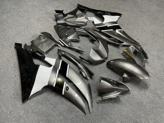 Purchase 2008-2016 Glossy Grey Gold Yamaha R6 Motorcycle Fairings UK