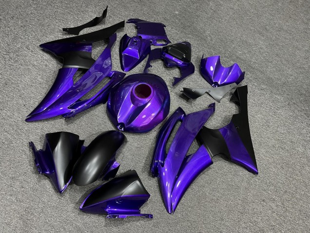 Purchase 2008-2016 Glossy Purple Matte Black Yamaha R6 Motorcycle Fairings UK
