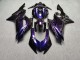 Purchase 2017-2025 Glossy Purple & Blue Chameleon with Black Yamaha R6 Motorcycle Fairings UK