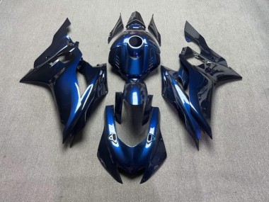 Purchase 2017-2025 Glossy Dark Blue Yamaha R6 Motorcycle Fairings UK