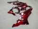 Purchase 2017-2025 Glossy Maroon Red with Carbon Fiber Style Yamaha R6 Motorcycle Fairings UK