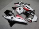 Purchase 2017-2025 Glossy White & Black with Red Gradient Yamaha R6 Motorcycle Fairings UK
