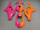 Purchase 2017-2025 Glossy Pink & Orange Split Yamaha R6 Motorcycle Fairings UK