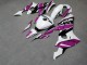 Purchase 2017-2025 Glossy White & Pink with Black Yamaha R6 Motorcycle Fairings UK