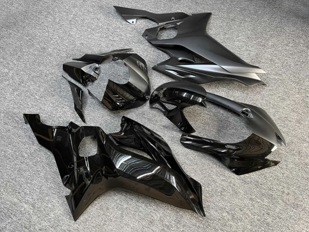 Purchase 2017-2025 Glossy Black Matte Dark Silver Yamaha R6 Motorcycle Fairings UK